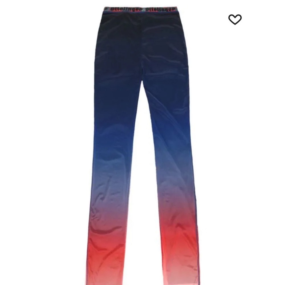 Ottolinger Gradient Mesh Straight-Leg Leggings
